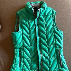 Eddie Bauer Teal Quilted Vest